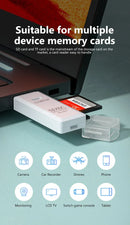 2 in 1 USB 3.0 Card Reader Micro TF sd card Reader usb adapter High Speed Cardreader TF Memory card For PC Laptop Accessories - Gadgets
