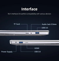 15.6" Office Laptop — Intel Atom x7, 12GB RAM, Up to 2TB SSD, Windows 11 — product image 6