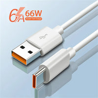 67W USB C Fast Charger Quick Charging Charger QC 3.0 USB Charger Adapter With Type C Charging Cable EU US UK Wall Power Adapter