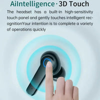 M19 Headset TWS Earphone with Touch Control and LED Display - Gadgets