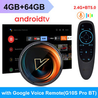 W2 ATV androidtv 11.0 Smart TV Box Amlogic S905W2 Support Google Voice Input 8K Video 4K 60fps AV1 Dual Wifi BT4.0 Media Player