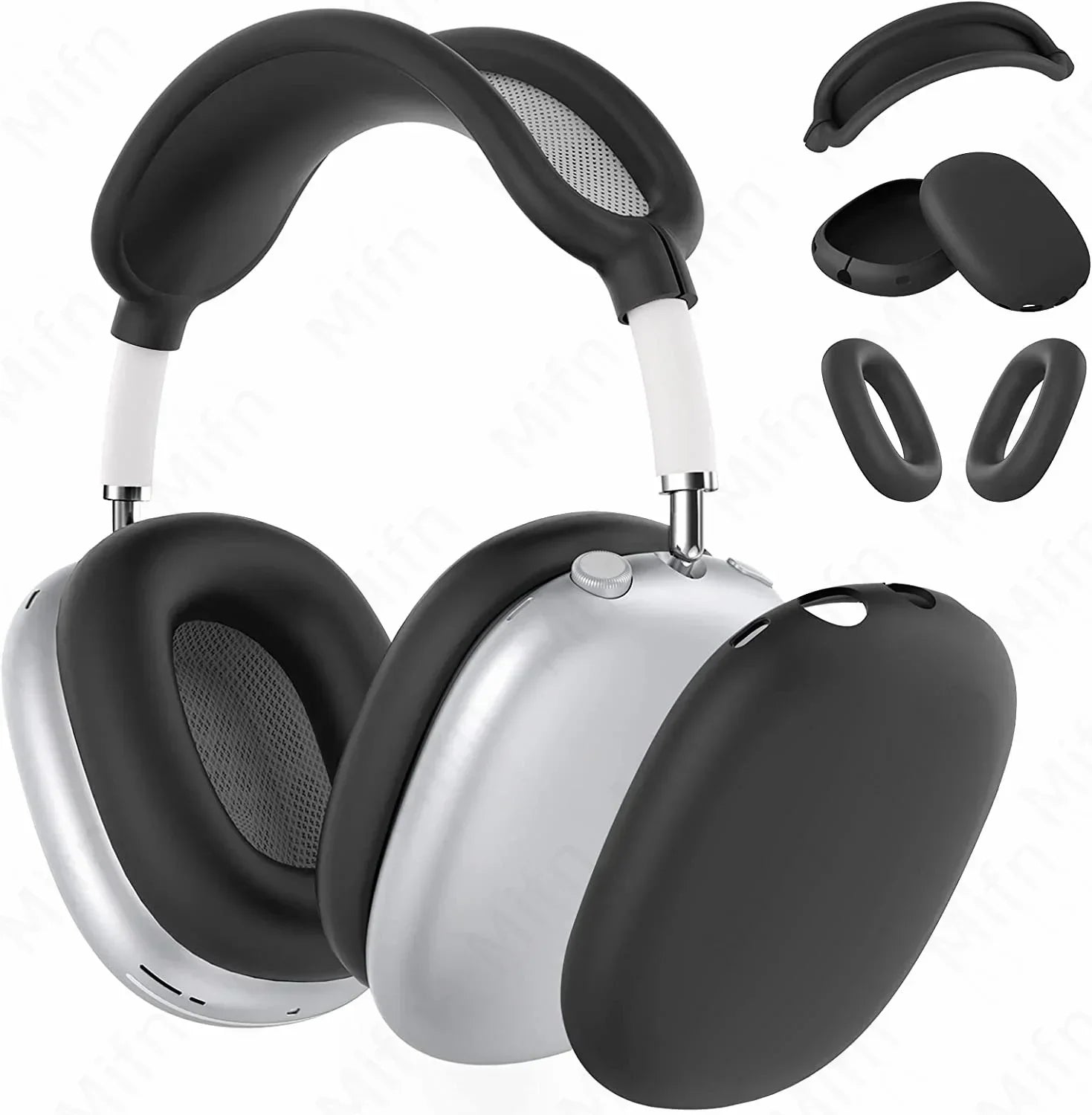3 in 1 Soft Washable Headband Silicon Cover for AirPods Max 2021 - Gadgets
