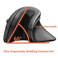 Ergonomic Vertical Mouse for Preventing Mouse Hand - Gadgets