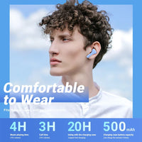 ACEFAST T6 TWS Earphone Wireless Bluetooth 5.0 Headphones Sport Gaming Headsets Noise Reduction Earbuds with Mic + Free cover - Gadgets