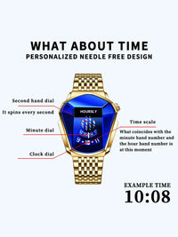 Men's New Trend Motorcycle Personality Waterproof Quartz Watch - Gadgets