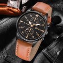 3PCS Men's Fashion Watch Set - Business Trend Versatile Retro Classic Round Dial Quartz Watch Set - Gadgets