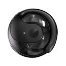 Technova AI Translation Earbuds in-ear headphones with glossy black charging case