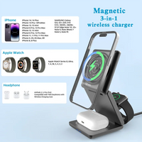 3-in-1 Wireless Magnetic Charging Stand - Gadgets