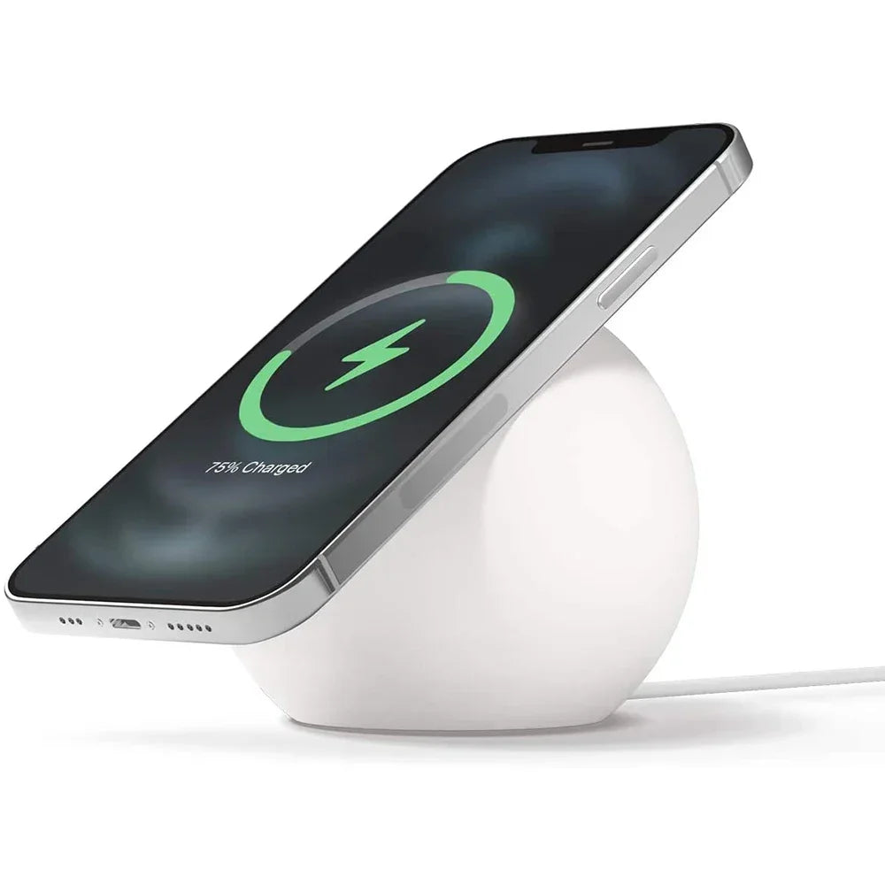 Magnetic Silicone Charging Stand for MagSafe Devices - Gadgets