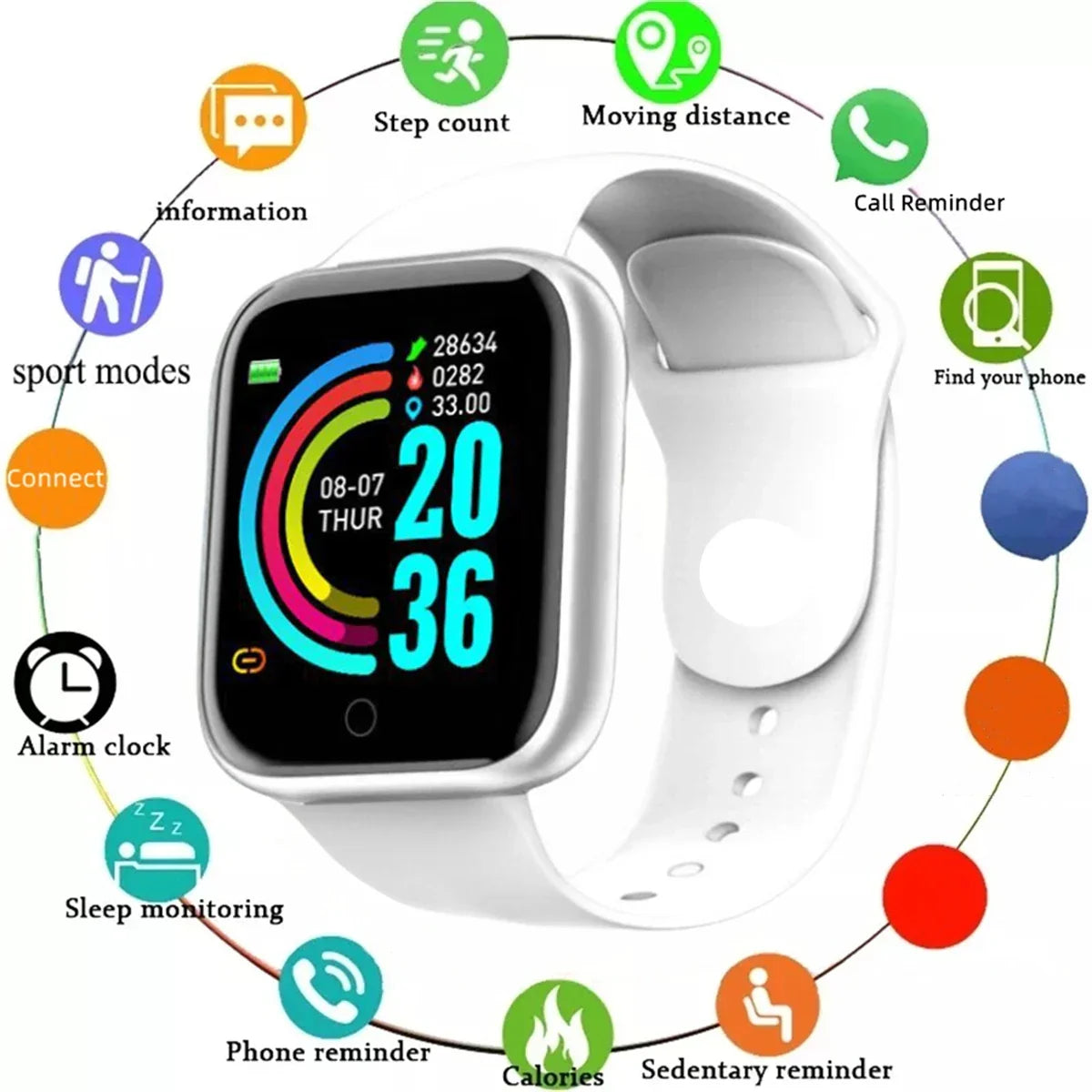 CHAONB Smartwatch for Men and Women - Gadgets