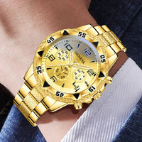 Luxury Men's Watch Business Trend Fashion Quartz Watch - Gadgets