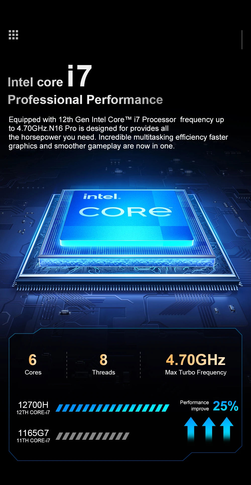 Ninkear N16Pro 16" — Intel Core i7, 2.5K 120Hz, 16GB RAM, 1TB SSD — product image 11