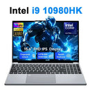 Technova portable 15.6-inch gaming laptop Intel i9-10980HK fingerprint unlock 16GB RAM 1/2TB SSD backlit keyboard
