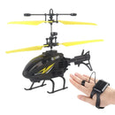 Watch Wrist Hand Controlled Induction Aircraft Impact Resistant Helicopter with Lighting Rechargeable Mini RC Drone - Gadgets