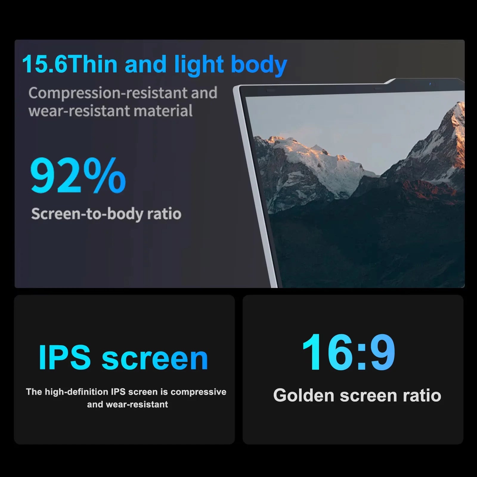 15.6" Laptop — Intel Core i7, 16GB DDR4, Up to 2TB SSD, Windows 11 — product image 4