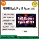 Xiaomi Laptop REDMI Book 14 /REDMI Book 16 R5-7535H/R7-7735H 16G 512G SSD Thin Notebook Game Office Design Laptop