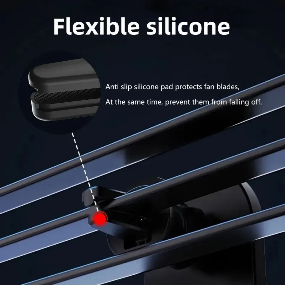 Fast Charging Station Magnetic Car Wireless Charger Stand for MagSafe iPhone