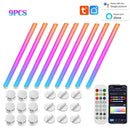 Smart LED Wall Light RGB IC Strip - DIY Atmosphere Night Light - Gadgets