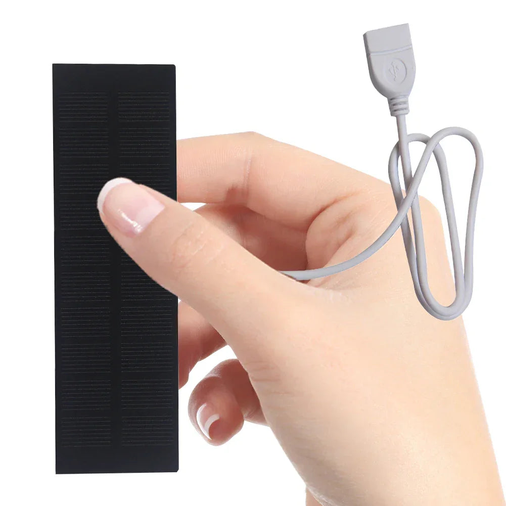 APWIKOGER Mini Solar Panel Portable Battery Mobile Phone Charging Bank - Gadgets