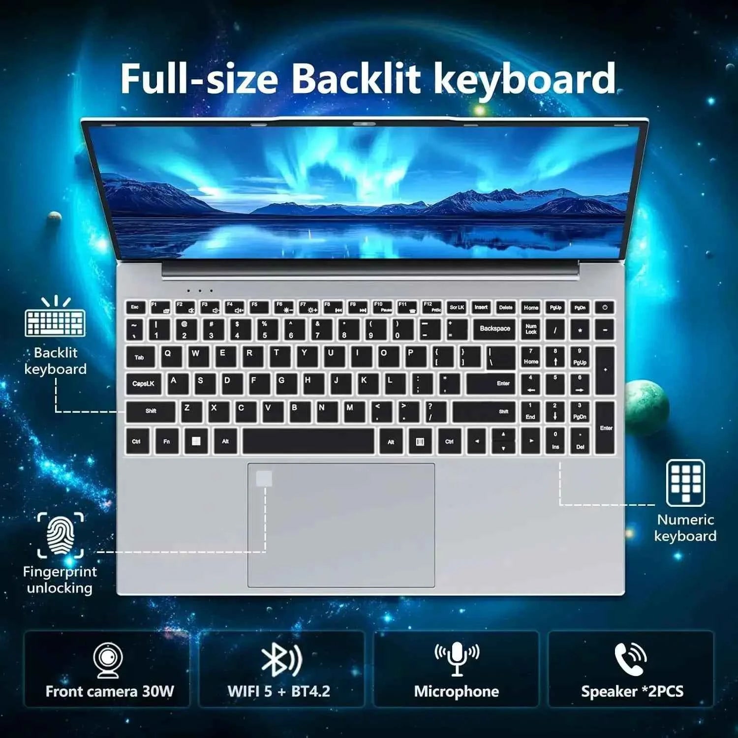 Portable Intel Core i9 Gaming Laptop 15.6 Inch 16GB 512GB Windows 11