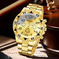 Luxury Men's Watch Business Trend Fashion Quartz Watch - Gadgets