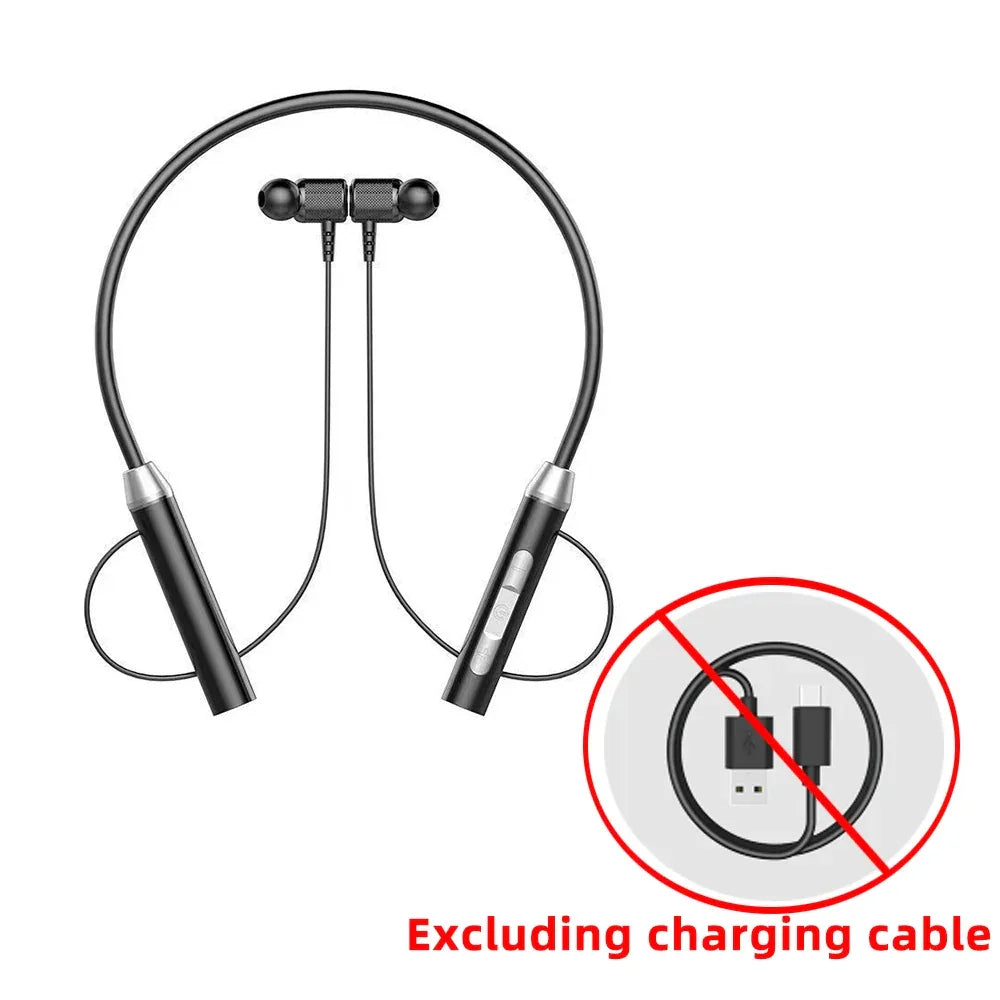 XYJS Wireless Bluetooth Earphones Neckband Headphones - Gadgets