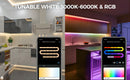 Smart LED Strip Light WIFI RGBICW-WW Waterproof Dream Color Changing - Gadgets