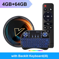 W2 ATV androidtv 11.0 Smart TV Box Amlogic S905W2 Support Google Voice Input 8K Video 4K 60fps AV1 Dual Wifi BT4.0 Media Player