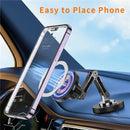 Magnetic Wireless Car Charger Stand for iPhone 15/14/13/12 - Gadgets