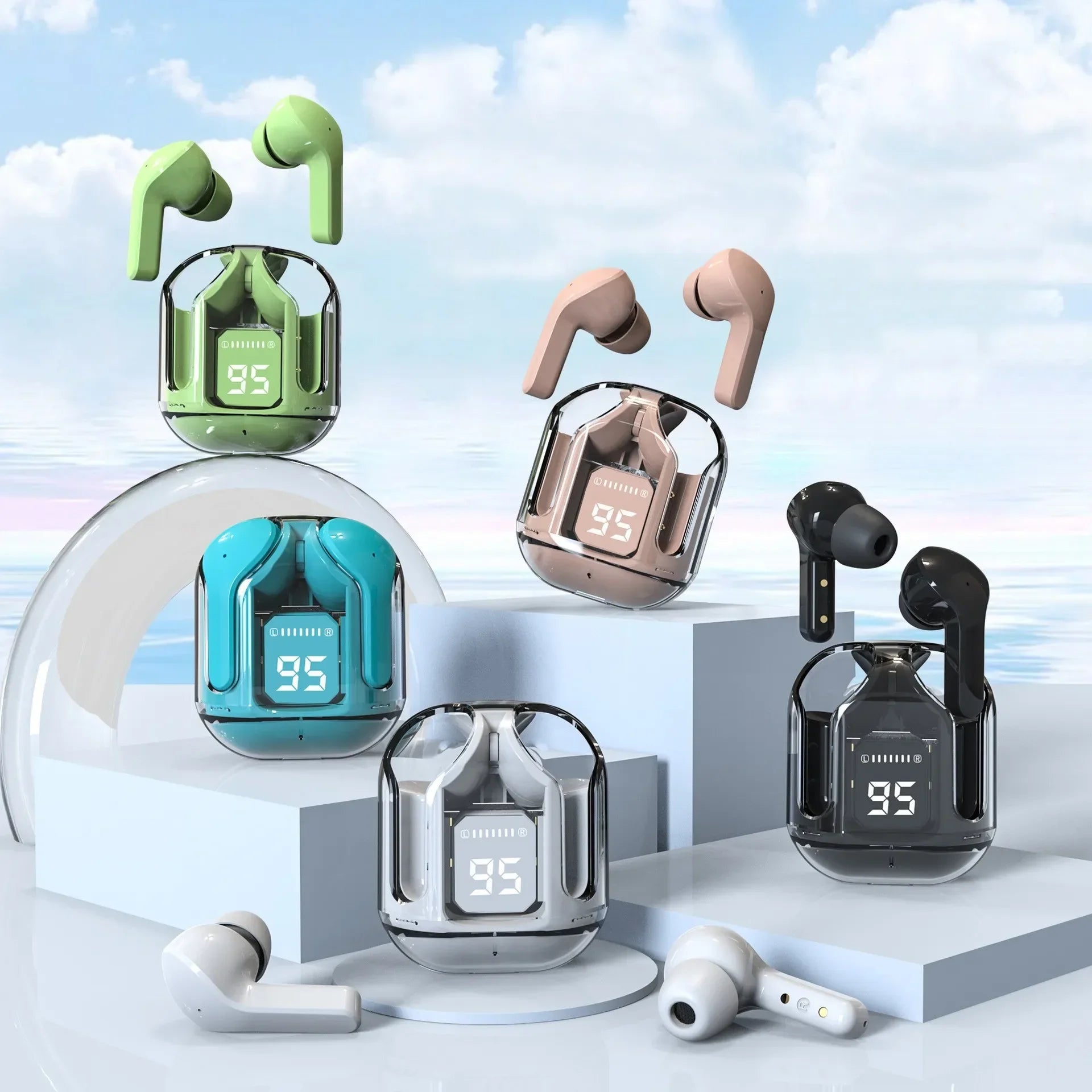 BUNKIMX Original T2 Wireless Bluetooth Earphone