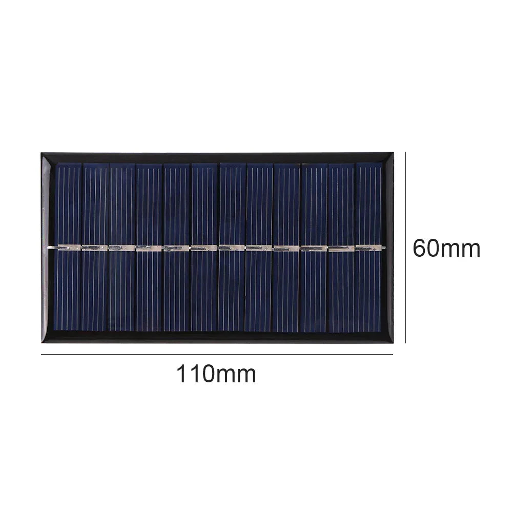 ALLOYSEED 6V Solar Panel - Versatile Multi-Purpose Battery Charger - Gadgets