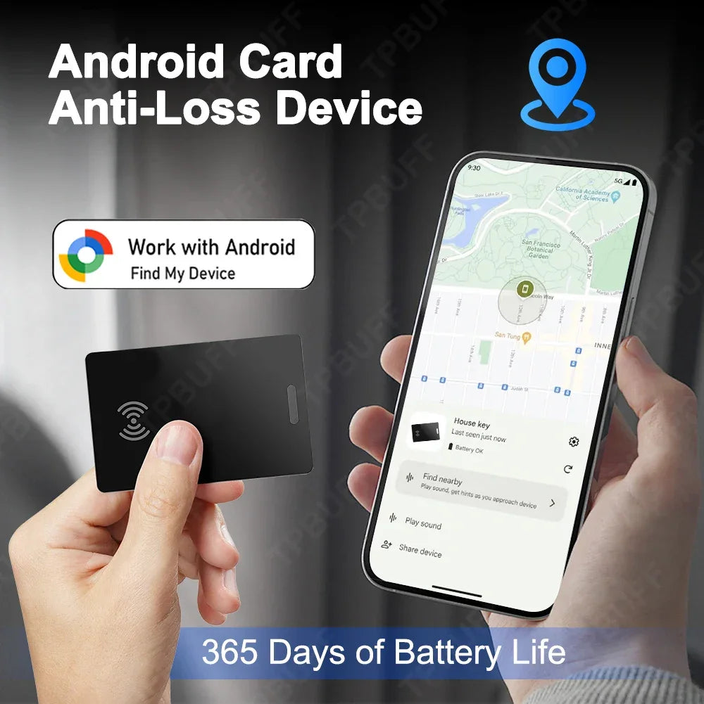 Peocke Anti-Loss Wallet GPS Tracker
