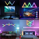 Smart LED Wall Light RGB IC Strip - DIY Atmosphere Night Light - Gadgets
