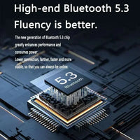 Original T2 Wireless Bluetooth Earphone Transparent HIFI Headphones LED Power Digital Display Stereo Sound Earphones for Xiaomi - Gadgets