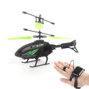 Watch Wrist Hand Controlled Induction Aircraft Impact Resistant Helicopter with Lighting Rechargeable Mini RC Drone - Gadgets