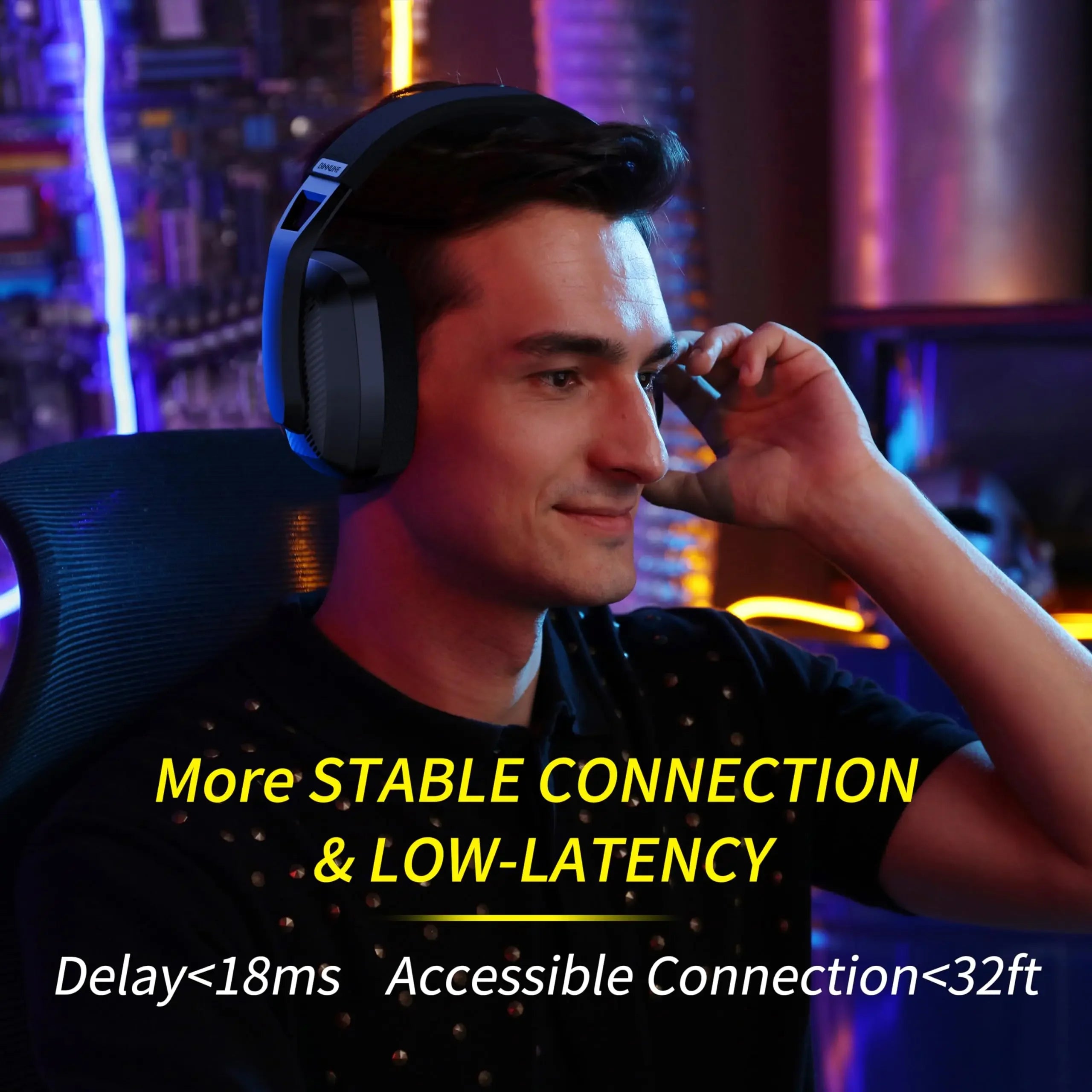 BINNUNE BW06 2.4GHz Wireless Gaming Headset - Gadgets