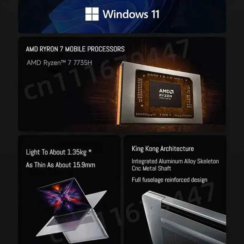 RedmiBook Pro 14 Ryzen 5/7 16GB RAM 512GB SSD Laptop