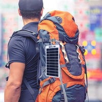ALLOYSEED Portable Solar Panel 2W 5V USB Charger - Gadgets