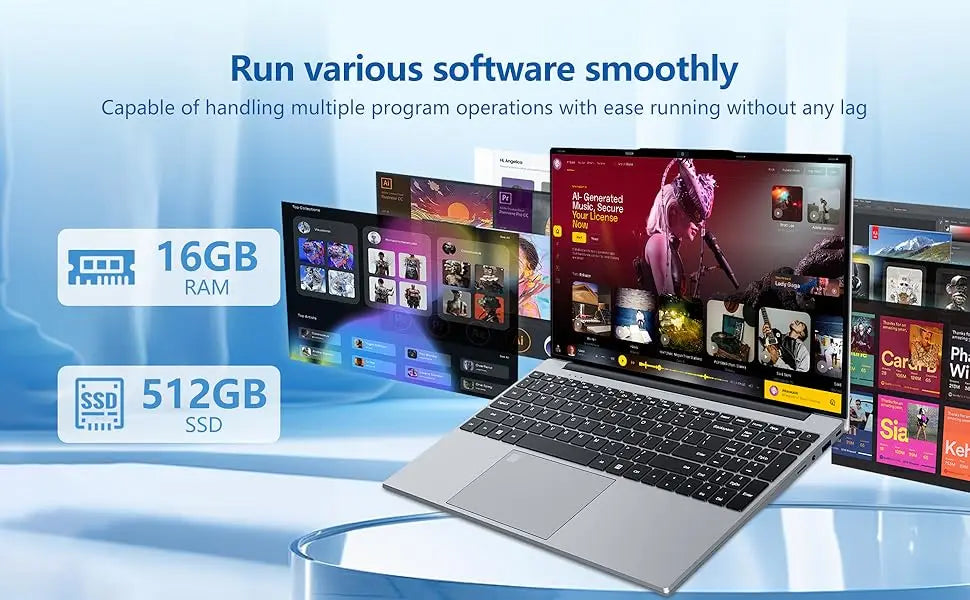 Portable 15.6" Gaming Laptop — Intel Core i9-10980HK/i9-9900U, 16GB RAM, Fingerprint Unlock — product image 10