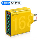 Total 150W 8 Ports USB Charger Fast Charging Phone Charger Adapter For iPhone Samsung Xiaomi 14 15 Quick Charge 3.0 Wall Charger