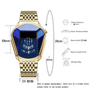 Men's New Trend Motorcycle Personality Waterproof Quartz Watch - Gadgets