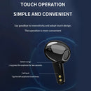 AI Translation Earbuds in-ear headphones with real-time translator features, black
