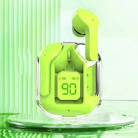 Original T2 Wireless Bluetooth Earphone Transparent HIFI Headphones - Gadgets