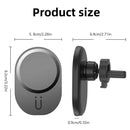 Fast Charging Station Magnetic Car Wireless Charger Stand for MagSafe iPhone - Gadgets