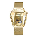 Men's New Trend Motorcycle Personality Waterproof Quartz Watch - Gadgets