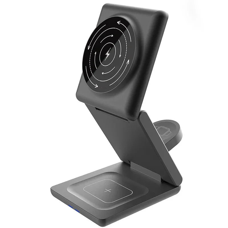 3-in-1 Wireless Magnetic Charging Stand - Gadgets