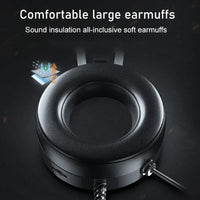RGB Headset Gamer Wired Headset PC PS4 Gaming Headphones with HD Flexible Mic - Gadgets
