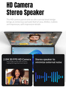 CRELANDER YG14D Dual Screen 2-in-1 Laptop – 14"+14" 2K Touch | Intel N95/N100 | Up to 32GB | RGB Backlit | 360° Flip