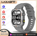 LAXASFIT New Outdoor Military Smartwatch - Bluetooth Talking Fitness Watch - Gadgets