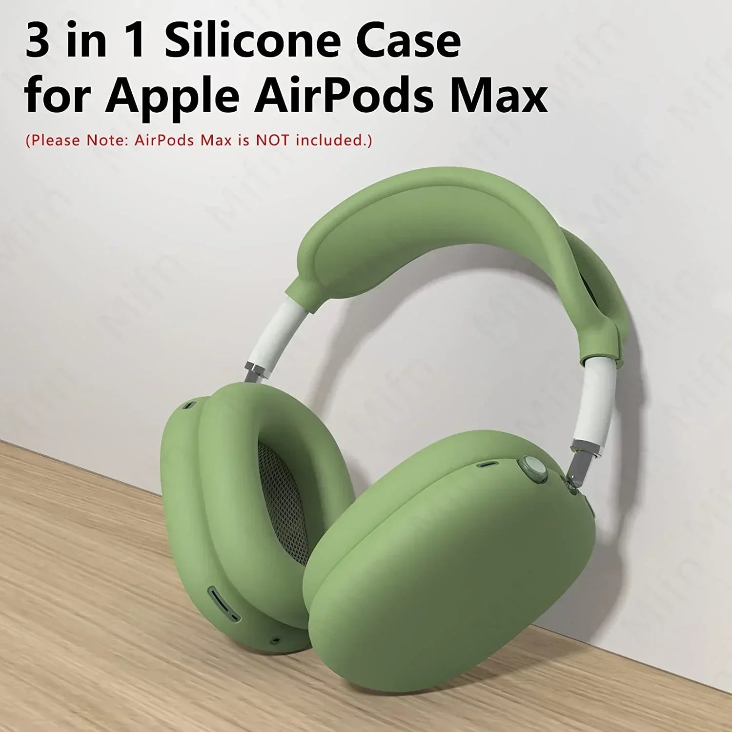 3 in 1 Soft Washable Headband Silicon Cover for AirPods Max 2021